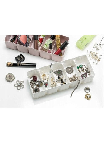 Органайзер для носков и нижнего белья большой 15,3x31x8 см, пластик 07410 No Brand (307153316)