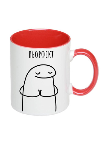 Чашка с принтом "Пьорфект" 330мл ( ) (19549) No Brand (312487102)