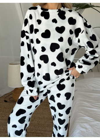 Чорна зимня піжама світшот + брюки Україна UMButik