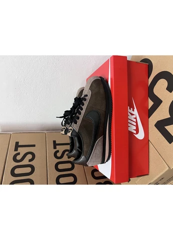 Чорні літні кросівки nike cortez brown black найк кортез No Brand