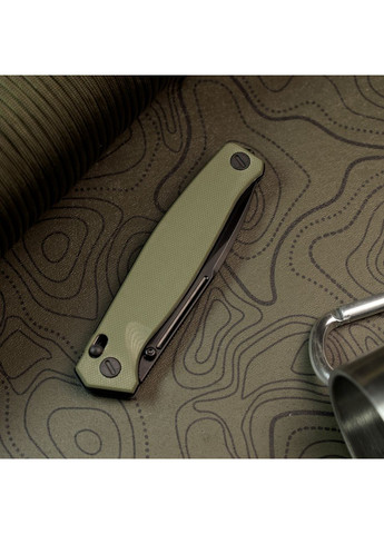 Нож складной Huginn Tactical | Black Blade 7652GB Real Steel (361149029)