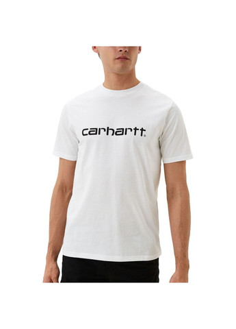 Белая футболка Carhartt