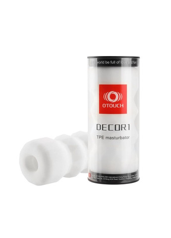 Мастурбатор DECOR 1-B, ефект всмоктування, пружні пірамідки Otouch (366876460)