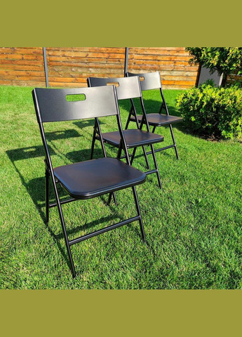 Складной стул 46*42,5*86см чёрный SW-00001611 Sticker Wall (306729429)