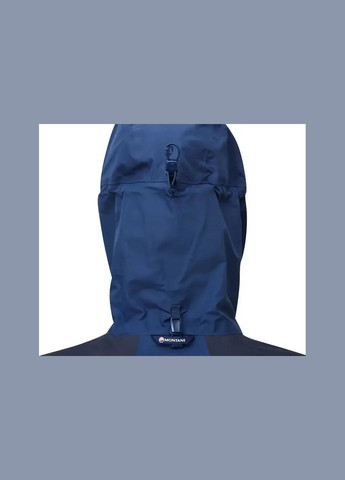 Синя демісезонна куртка ontane endurance pro jacket antarctic blue Montane