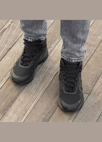 Черные зимние кроссовки зимние мужские asics gel-kayano 27 boot winter black gore-tex | асикс гель-каяно 27 черные No Brand