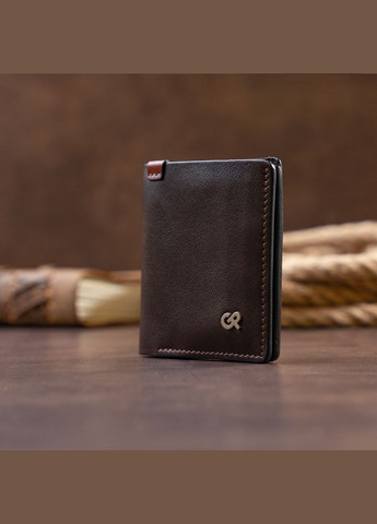 Вертикальне портмоне для документів чоловіче кредитниця комбі шкіряне 11328 Grande Pelle (306882141)