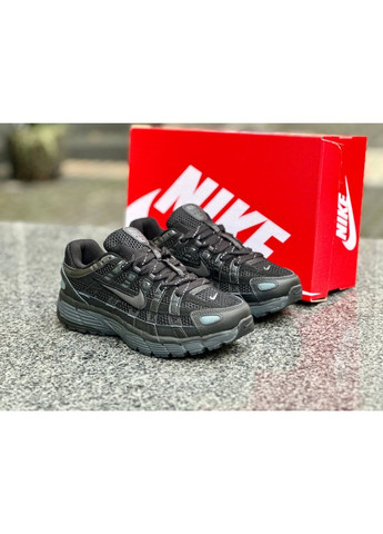 КРОСІВКИ ЖІНОЧІ NIKE P-6000 BLACK НАЙК П-6000 No Brand чорні демісезони (368885420)