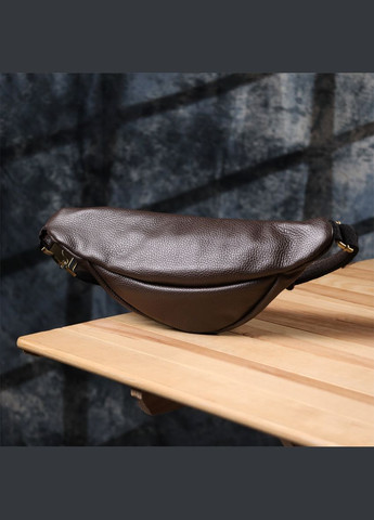 Стильна сумка бананка із зернистої натуральної шкіри 23146 Shvigel (332201411)