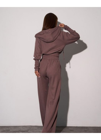 Фактурный костюм с короткой толстовкой на молнии ISSA PLUS (358071427)