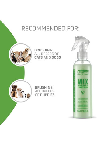 Багатофазний кондиціонер Mix Conditioner Spray для собак 250 мл H695 Artero (268547924)