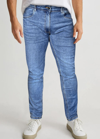 Голубые демисезонные джинсы regular Timberland