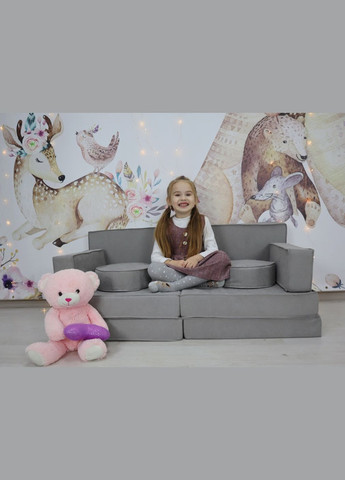 Модульный диван конструктор Эрудит, мягкая мебель трансформер 10 элементов No Brand (316257179)