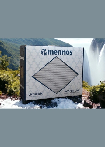 Покрывало с наволочками Modern Line 220х240 см. Светло-серый Merinos (318387149)