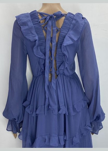 Сіро-синя святковий сукня Asos однотонна