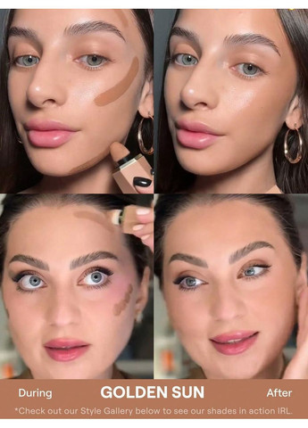 Жидкий кремовый контур Sun Beam Matte Liquid Bronzer оттенок Golden Sun, 5.2 мл Sheglam (330762556)