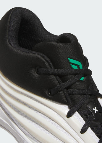 Белые летние кроссовки dame x adidas