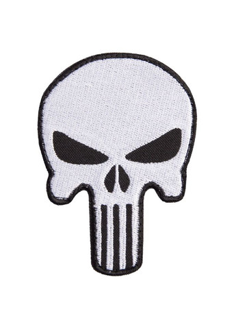 Шеврон нашивка на липучці Череп Каратель Punisher 6,5х9 см IDEIA (275869668)