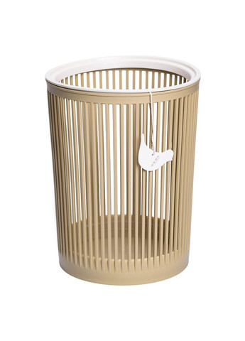 Кошик для сміття пластиковий в офіс для паперу 8 (л) кошик під сміття відро для сміття Коричневий HP-45-8OL (A-040557) Yiwu (366239048)