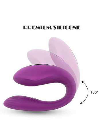 Вакуумний вібратор для пар Jony з 13 режимів вібрації фіолетового кольору з вібростимуляцією точки G та вакуумно China (360603988)