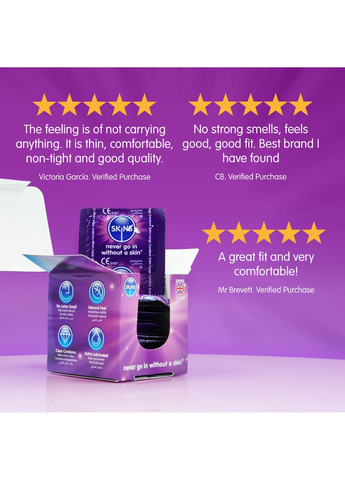 Extra Large - Класичні презервативи XL розміру Skins (371390393)