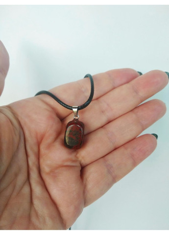 Кулон из камня красный обсидиан Atak (370672504)