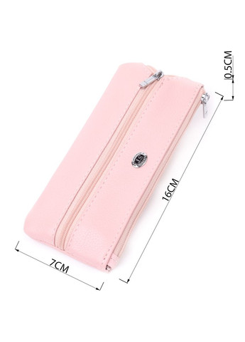 Стильна ключниця ніжного кольору із натуральної шкіри 22510 st leather (331907071)