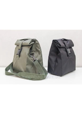 Термосумка с ремнем на плечо Lunch bag UA (388694088)