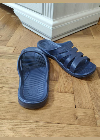 Синие мужские шлепанцы gipanis пена eva чёрные, летние, размеры 40–45 Power