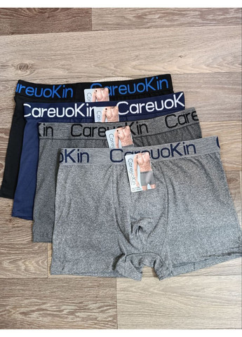 Чоловічі труси - боксери, однотонні,, розміри від 4XL до 6XL CAREUOKIN (364927115)