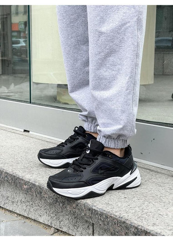 КРОСІВКИ ЖІНОЧІ NIKE M2K TEKNO BLACK WHITE 3 НАЙК М2К ТЕКНО No Brand чорні демісезони (367168484)