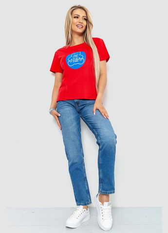 Футболка женская с принтом,, 221R3009 Ager - (313290062)