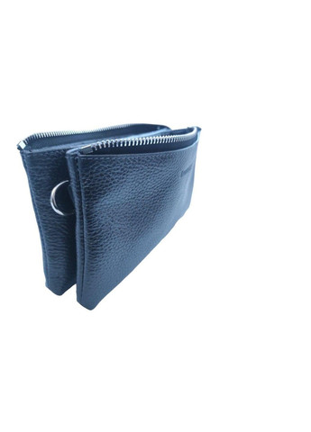 Жіноча шкіряна косметичка "Bolsa" чорна k061 LeathART (371883298)