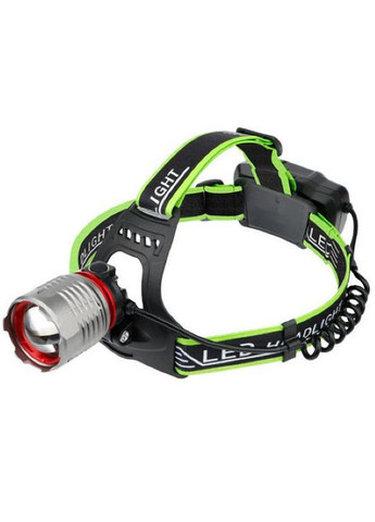 Потужний яскравий акумуляторний ліхтар налобний AR A17 TG на 1 режим роботи для рибалки Т6 Zoom 2х18650 IPX4 No Brand (317191379)