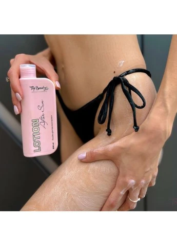 Лосьйон після засмаги для тіла з Д-пантенолом Полуниця After Sun Strawberry Lotion 250 мл Top Beauty (392103531)