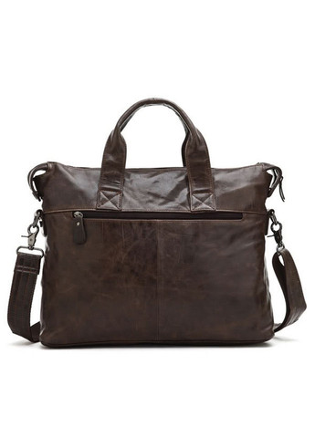 Мужская кожаная сумка 39.5х7.5х30.5 см John McDee (315872765)