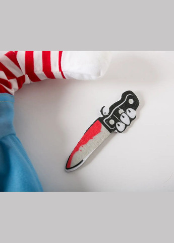 Костюм для собак на Хэллоуин "Чаки" размер L No Brand (308793274)