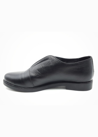 Женские туфли черные кожаные MN-16-11 25,5 см (р) Mariani
