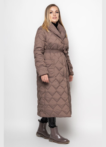 Плащ стьобаний Селена бежевий 0393 Vlavi зима (347146210)