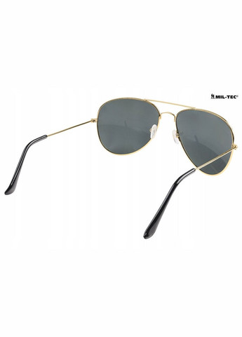 Очки лётные с золотистой оправой армии США Multi RZCOM20 Mil-Tec (316320365)