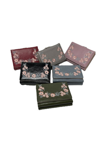 Женский кошелек из эко-кожи 632 зеленый 11 x 8 x 3 Balisa (369157593)