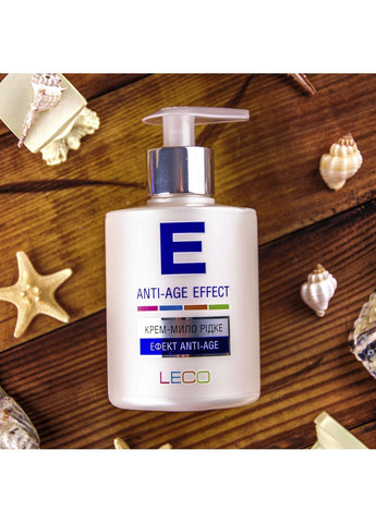 Крем-мыло «Е» "Эффект ANTI-AGE", жидкое, 300 мл Leco (363978925)
