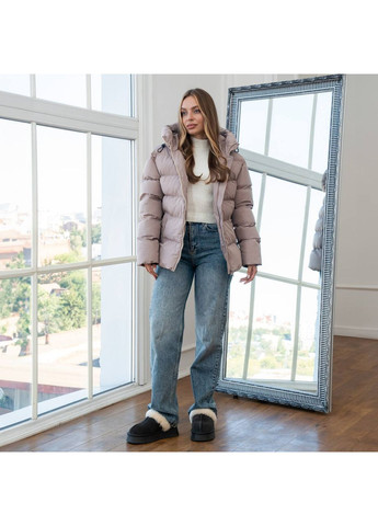 Бежева зимня жіноча куртка зимова SK