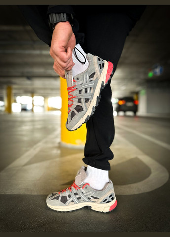 Серые всесезонные кроссовки мужские и женские asics gel-sonoma 15-50 obsidian grey | асикс гель-сонома 15-50 серые No Brand