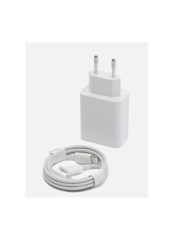Зарядний пристрій 67W + кабель Type C (6A) MDY-12-EH Qualcomm QC3.0, QC4.0 Білий No Brand (336889890)