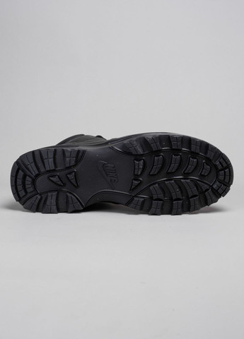 Чорні Осінні кросівки чоловічі високі manoa leather (454350-003) 345069 Power