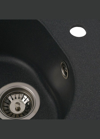 Гранитная мойка для кухни 510 LUNA матовая Антрацит Valeso (342069581)