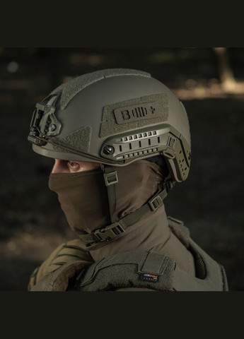 Нашивка група крові B (III) + наскрізна Laser Cut 25х80 Ranger Green M-TAC (315339333)