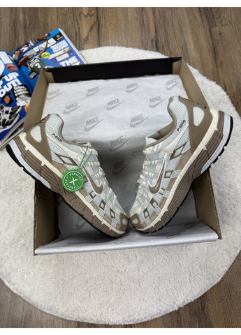 Білі Осінні кросівки чоловічі nike p-6000 beige white найк п-6000 No Brand