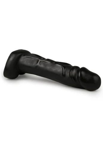 Великий фалоімітатор AB02 чорний, 22 см All black (296793285)